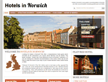 Tablet Screenshot of hotelsnorwichnorfolk.co.uk